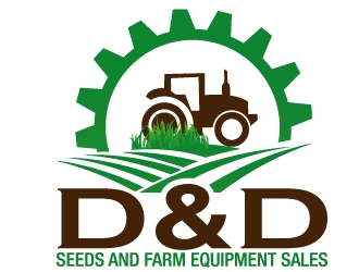 D&D Seeds and Farm Equipment Sales logo design by PMG