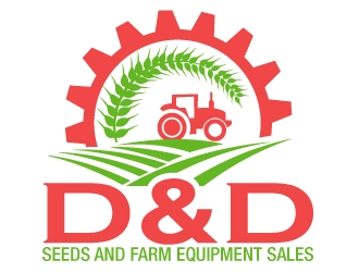 D&D Seeds and Farm Equipment Sales logo design by PMG