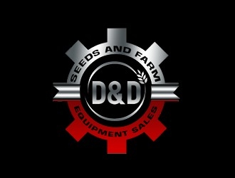 D&D Seeds and Farm Equipment Sales logo design by bougalla005