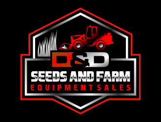 D&D Seeds and Farm Equipment Sales logo design by done