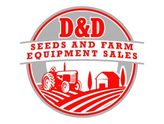 D&D Seeds and Farm Equipment Sales logo design by daywalker