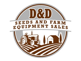 D&D Seeds and Farm Equipment Sales logo design by daywalker