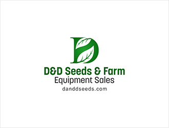 D&D Seeds and Farm Equipment Sales logo design by hole