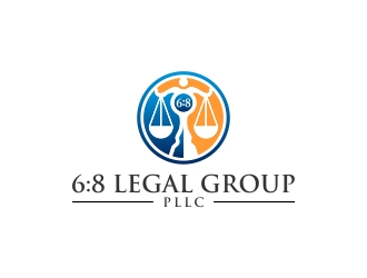 6:8 Legal Group, PLLC logo design by CreativeKiller