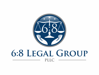 6:8 Legal Group, PLLC logo design by agus