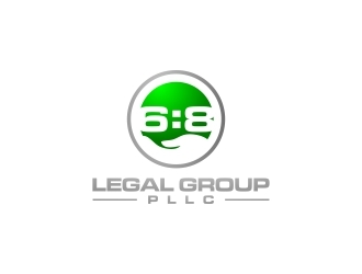 6:8 Legal Group, PLLC logo design by fortunato