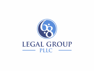 6:8 Legal Group, PLLC logo design by huma