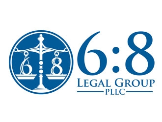 6:8 Legal Group, PLLC logo design by CreativeMania