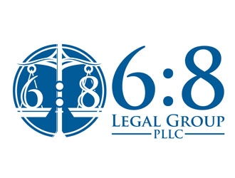 6:8 Legal Group, PLLC logo design by CreativeMania