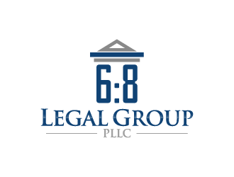6:8 Legal Group, PLLC logo design by rahppin