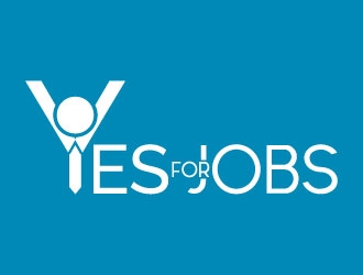 YES FOR JOBS logo design by Bunny_designs