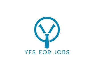 YES FOR JOBS logo design by Bunny_designs