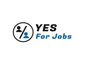 YES FOR JOBS logo design by bougalla005
