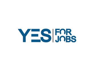 YES FOR JOBS logo design by anchorbuzz