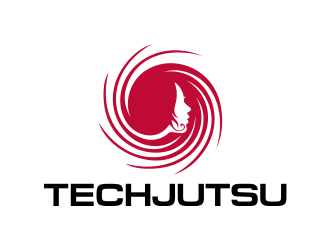 Techjutsu logo design by AisRafa