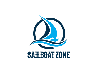 Sailboat Zone logo design by shadowfax