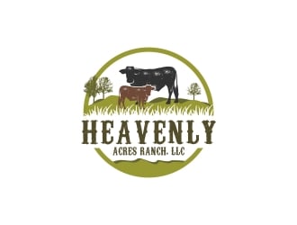 Heavenly Acres Ranch, LLC logo design by CreativeKiller