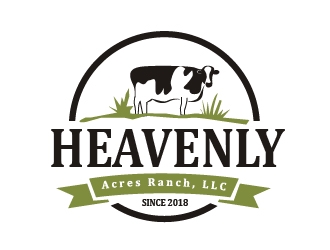 Heavenly Acres Ranch, LLC logo design by shravya