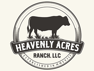 Heavenly Acres Ranch, LLC logo design by Optimus