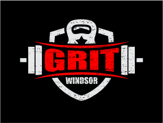GRIT Windsor Youth Fitness & Wellness or just GRIT Windsor logo design by Girly