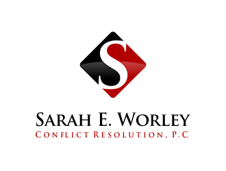 Sarah E. Worley Conflict Resolution, P.C. logo design by Girly