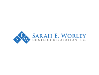 Sarah E. Worley Conflict Resolution, P.C. logo design by asyqh