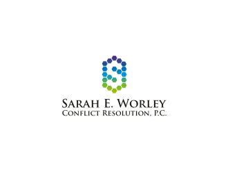 Sarah E. Worley Conflict Resolution, P.C. logo design by mbamboex
