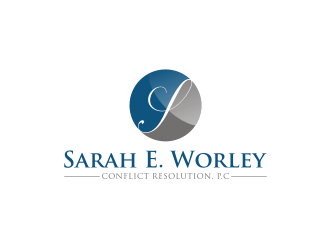Sarah E. Worley Conflict Resolution, P.C. logo design by Adundas