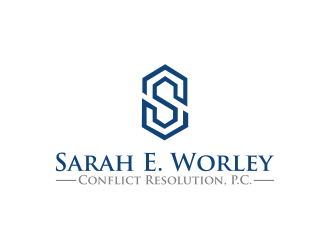 Sarah E. Worley Conflict Resolution, P.C. logo design by RIANW
