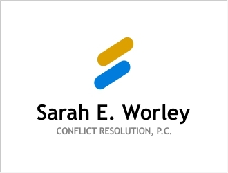 Sarah E. Worley Conflict Resolution, P.C. logo design by MREZ