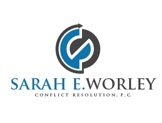 Sarah E. Worley Conflict Resolution, P.C. logo design by shravya