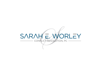 Sarah E. Worley Conflict Resolution, P.C. logo design by narnia