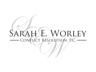 Sarah E. Worley Conflict Resolution, P.C. logo design by Landung