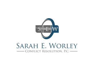 Sarah E. Worley Conflict Resolution, P.C. logo design by Landung