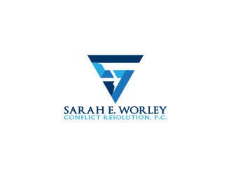 Sarah E. Worley Conflict Resolution, P.C. logo design by fumi64