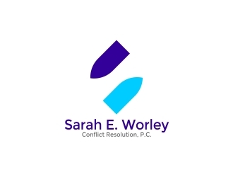 Sarah E. Worley Conflict Resolution, P.C. logo design by onetm
