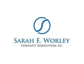 Sarah E. Worley Conflict Resolution, P.C. logo design by Janee