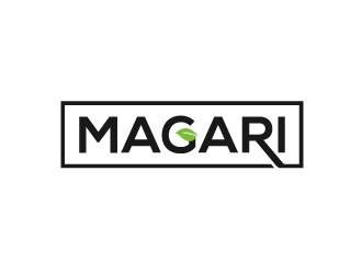 Magari logo design by eyeglass