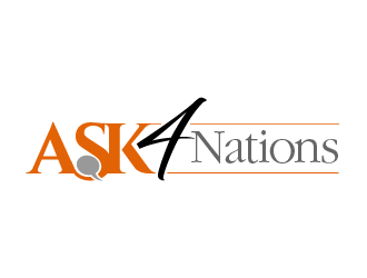 Ask4Nations logo design by SOLARFLARE