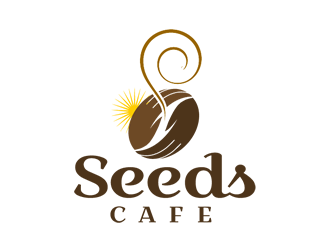 Seeds Cafe logo design by Coolwanz