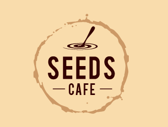 Seeds Cafe logo design by SOLARFLARE