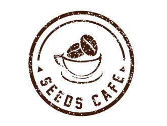 Seeds Cafe logo design by Webphixo