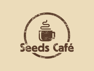 Seeds Cafe logo design by ingepro