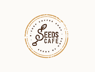 Seeds Cafe logo design by wonderland