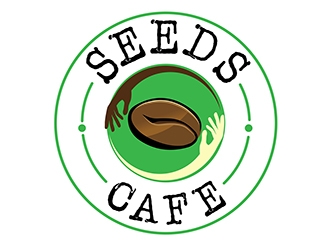 Seeds Cafe logo design by SteveQ