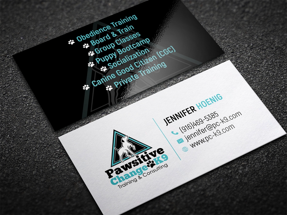 Pawsitive Change K9 Training & Consulting logo design by aamir