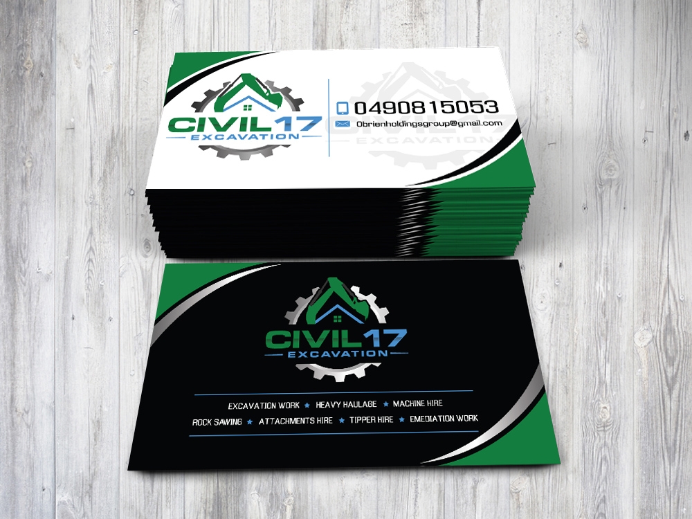 CIVIL 17 logo design by SmartDesigner