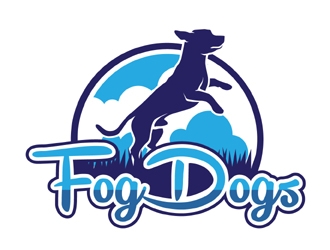 FogDogs logo design by MAXR