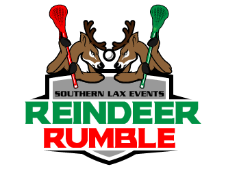 Reindeer Rumble logo design by reight
