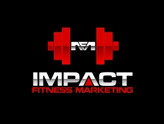 Impact Fitness Marketing logo design by amar_mboiss